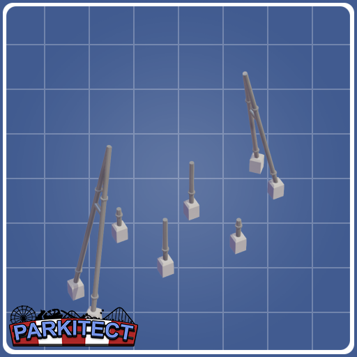 Wing Coaster Loop Supports (Size 3 Right)