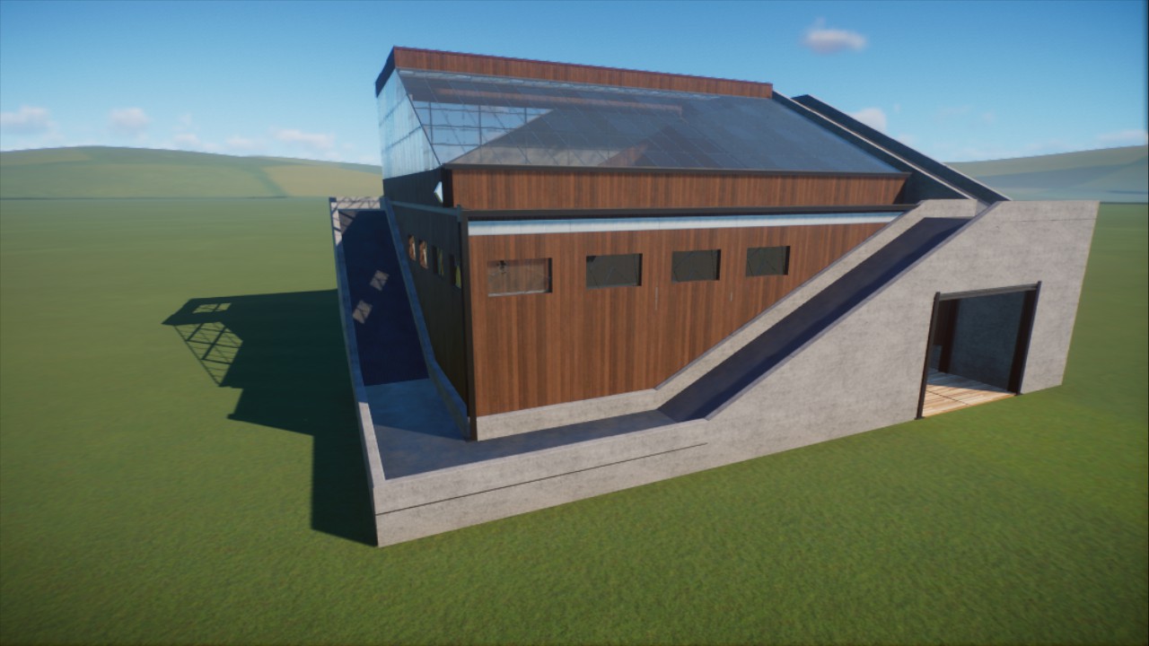 Blank Modern Building