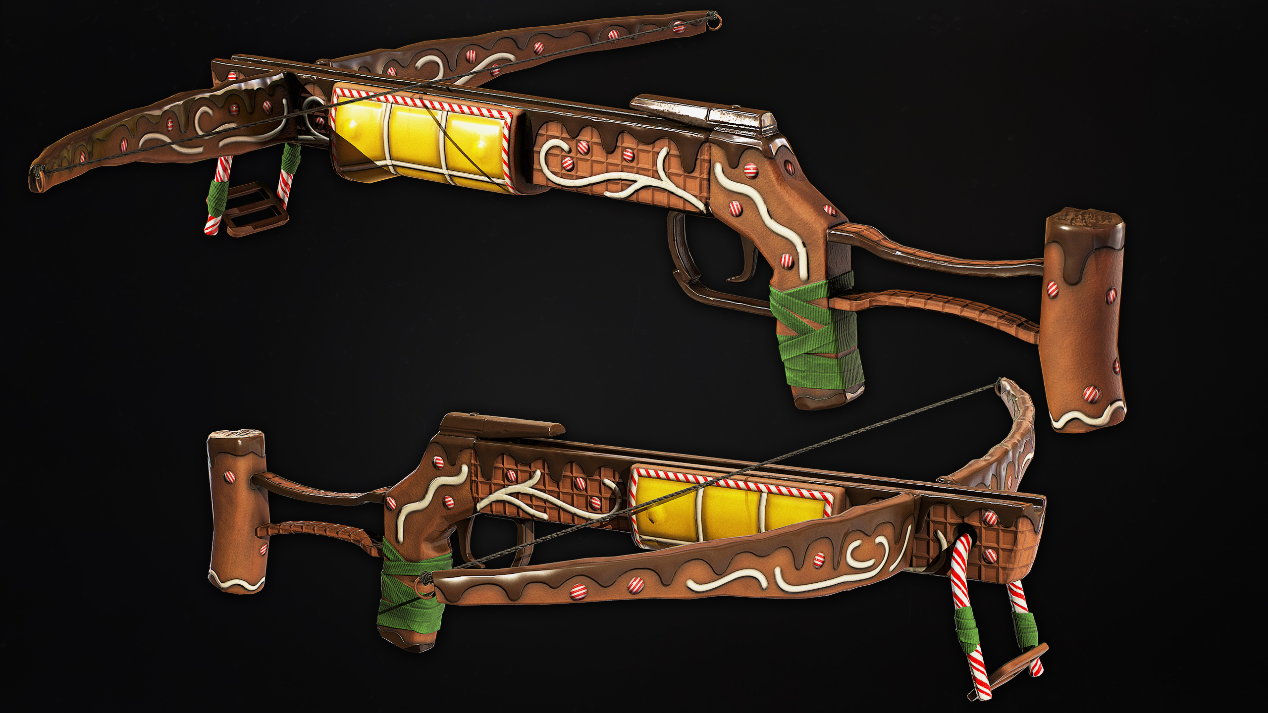 Xmas Candy Crossbow