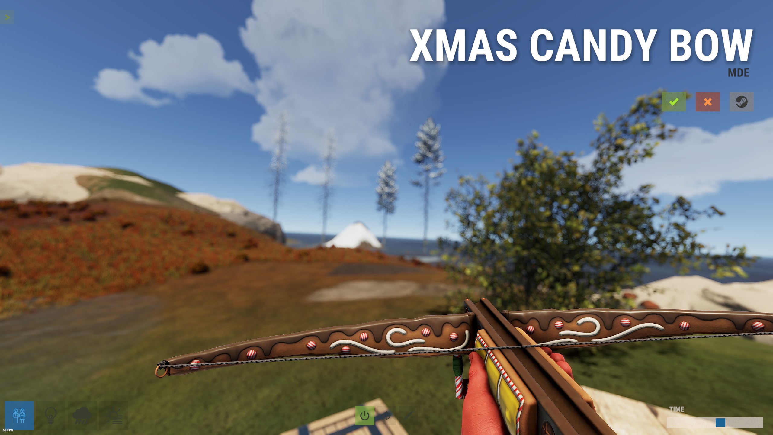 Xmas Candy Crossbow