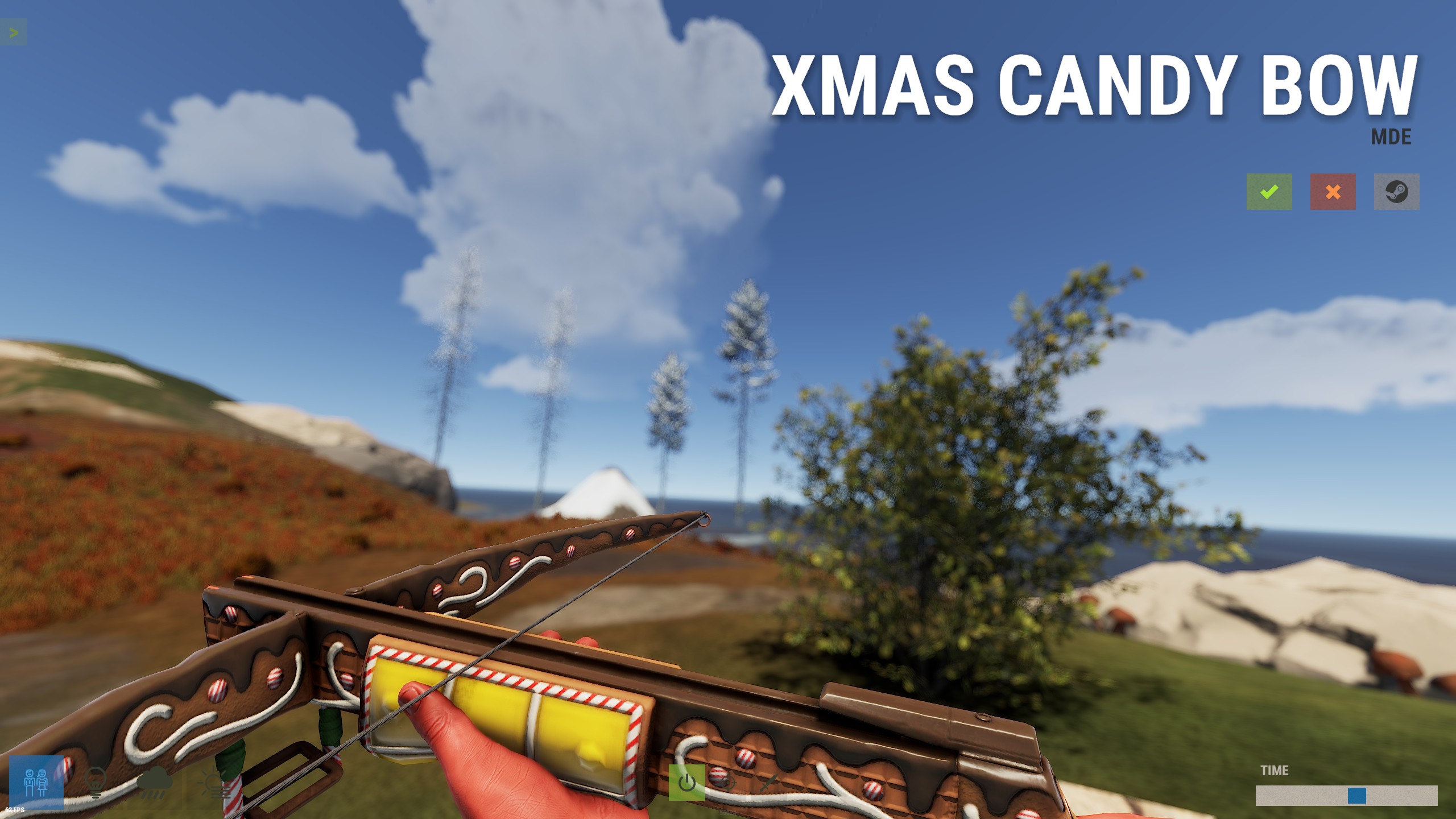 Xmas Candy Crossbow