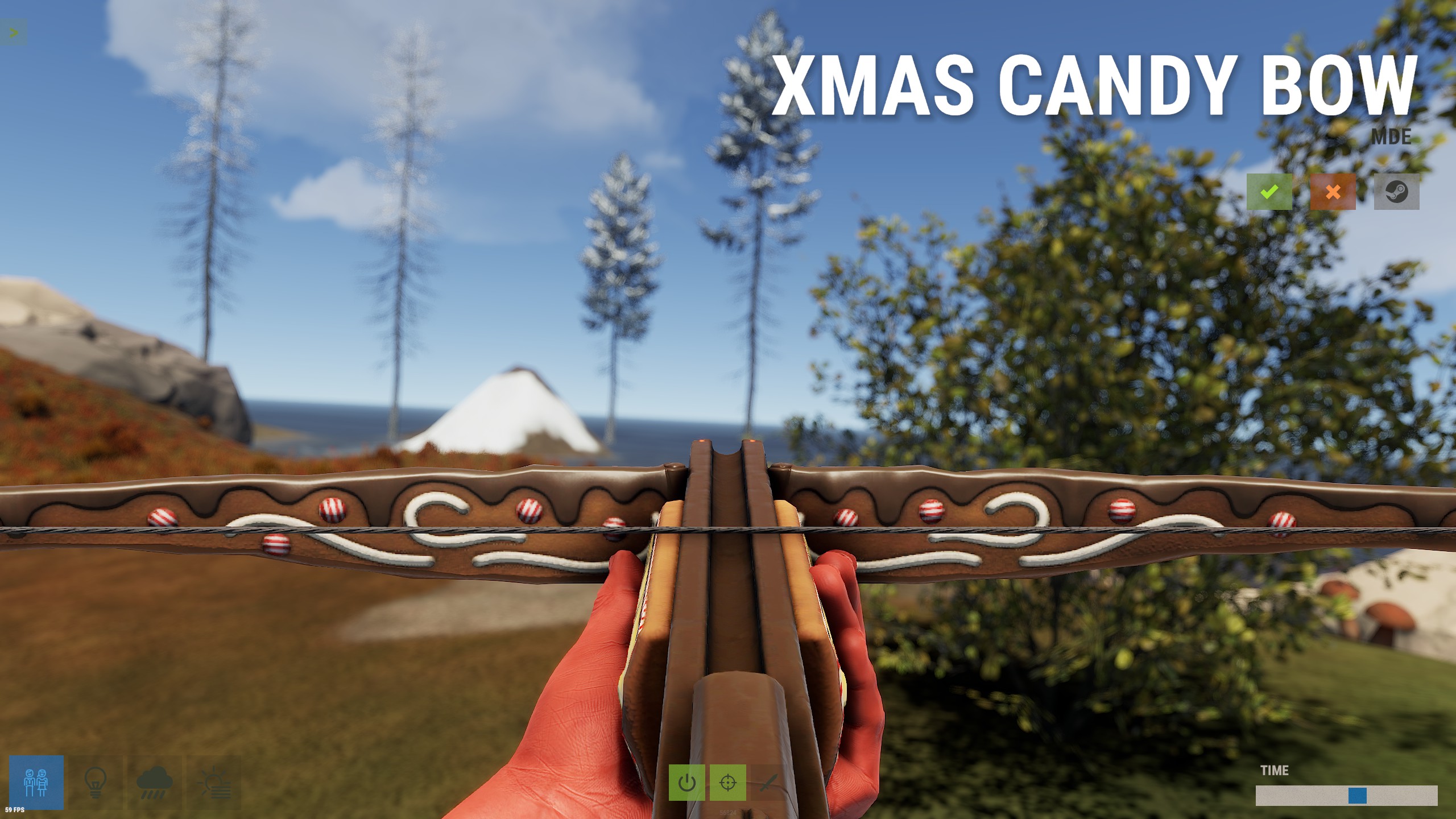 Xmas Candy Crossbow