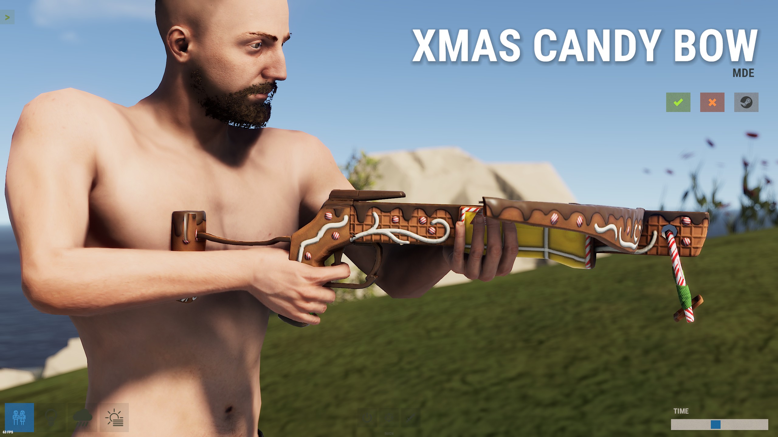 Xmas Candy Crossbow