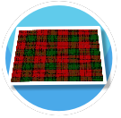 Christmas Plaid Floor