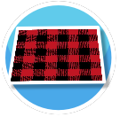 Red Plaid Flooring