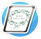 Merry Christmas Wreath