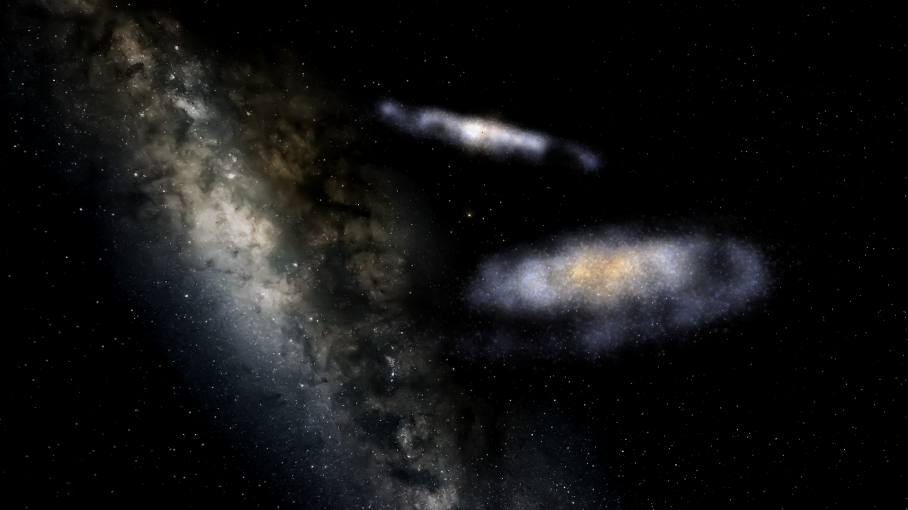 milky way vs andromeda