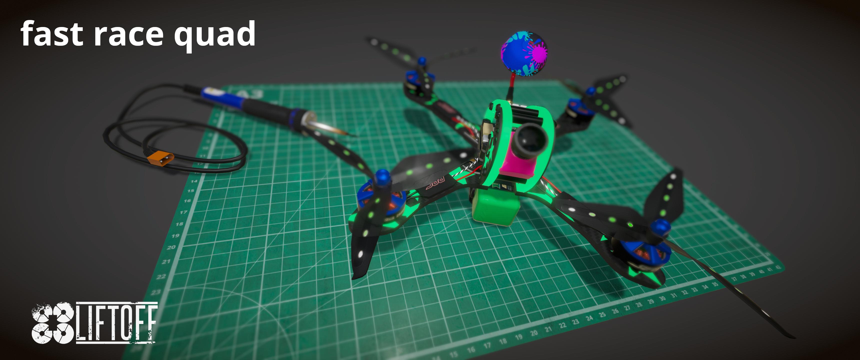 fast race quad