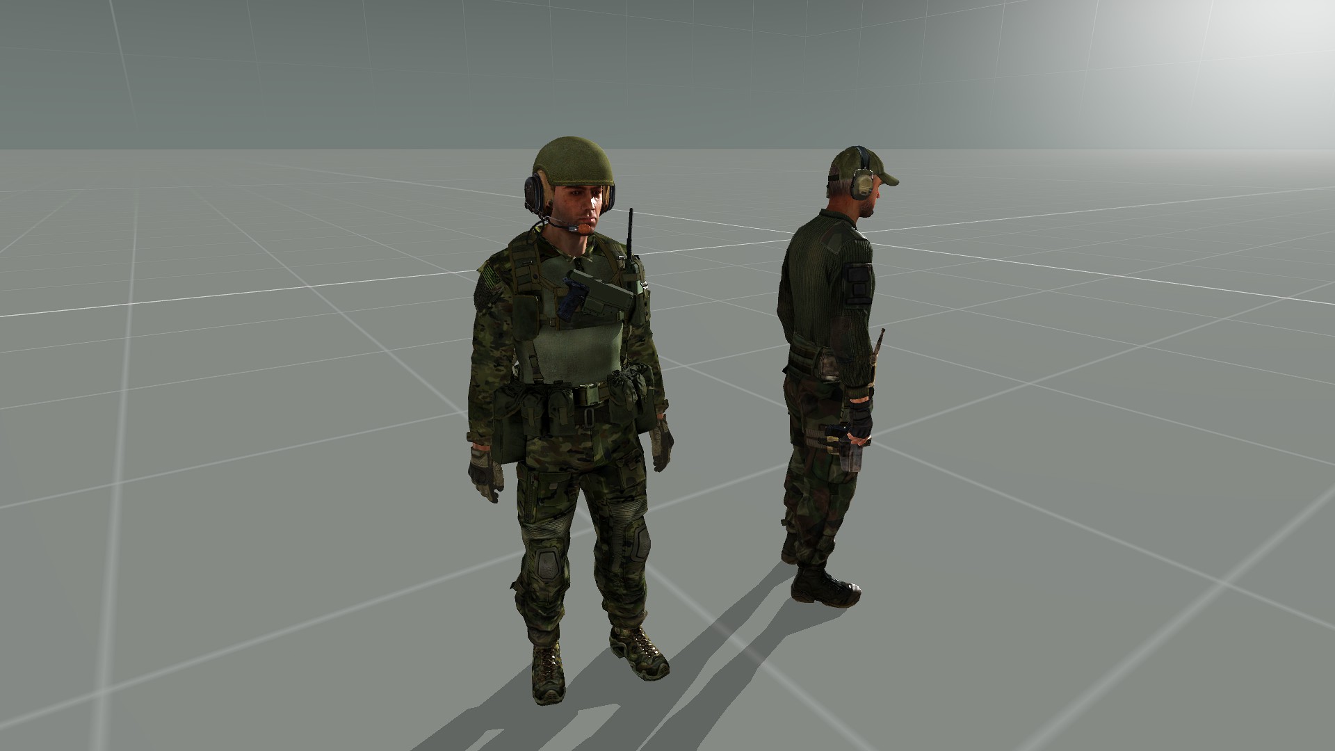 Holstered Pistol Units