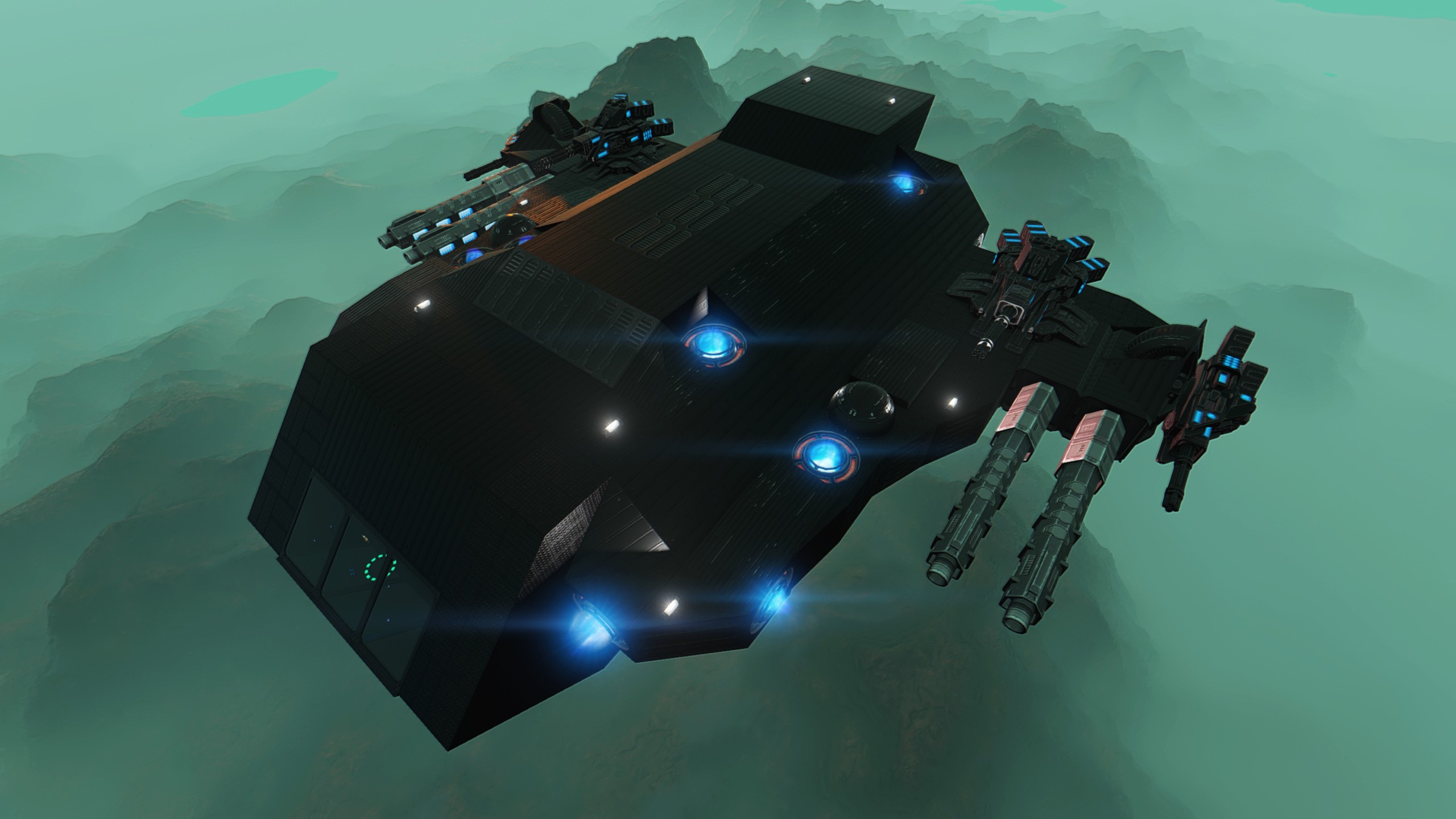 Sarcophilus MkIII - High level, small, agile and heavily armed dropship capital vessel