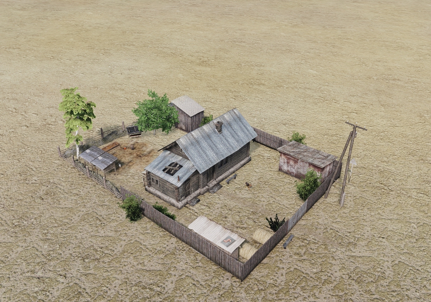 Russian old house