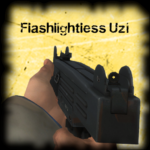 Flashlightless Uzi