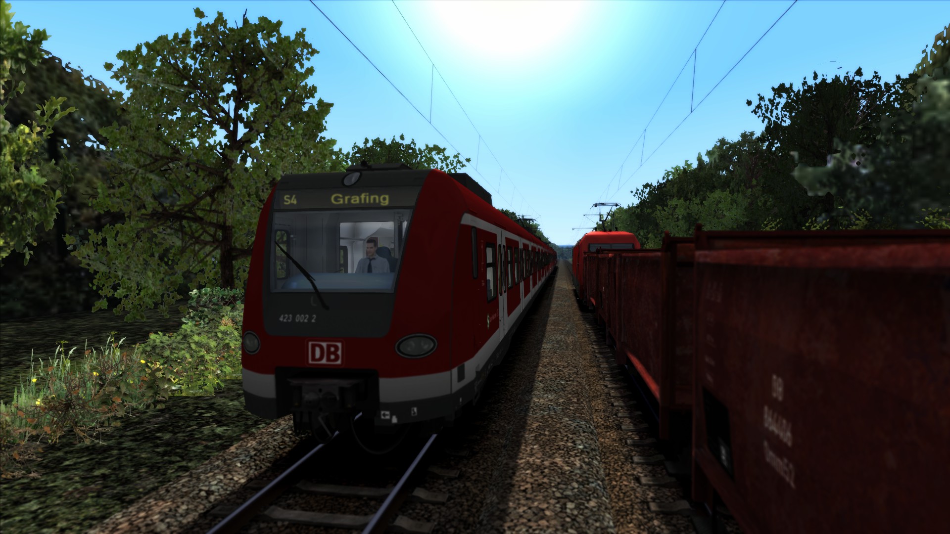Class 423 Passenger 8 Car - Hoch Merzburg to Wildau via Altenburg