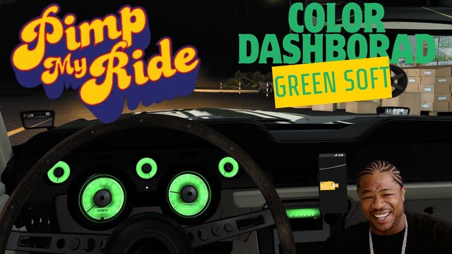 Color Dashboard - ALL FORD - GREEN SOFT Edition preview