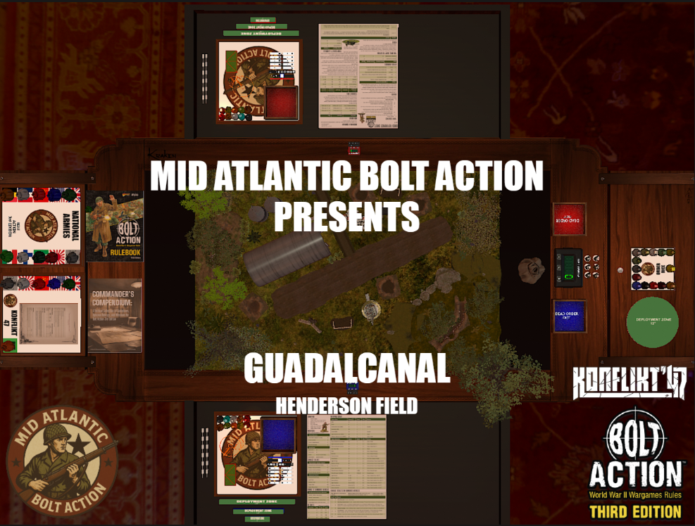 Mid Atlantic Bolt Action Guadalcanal Henderson Field