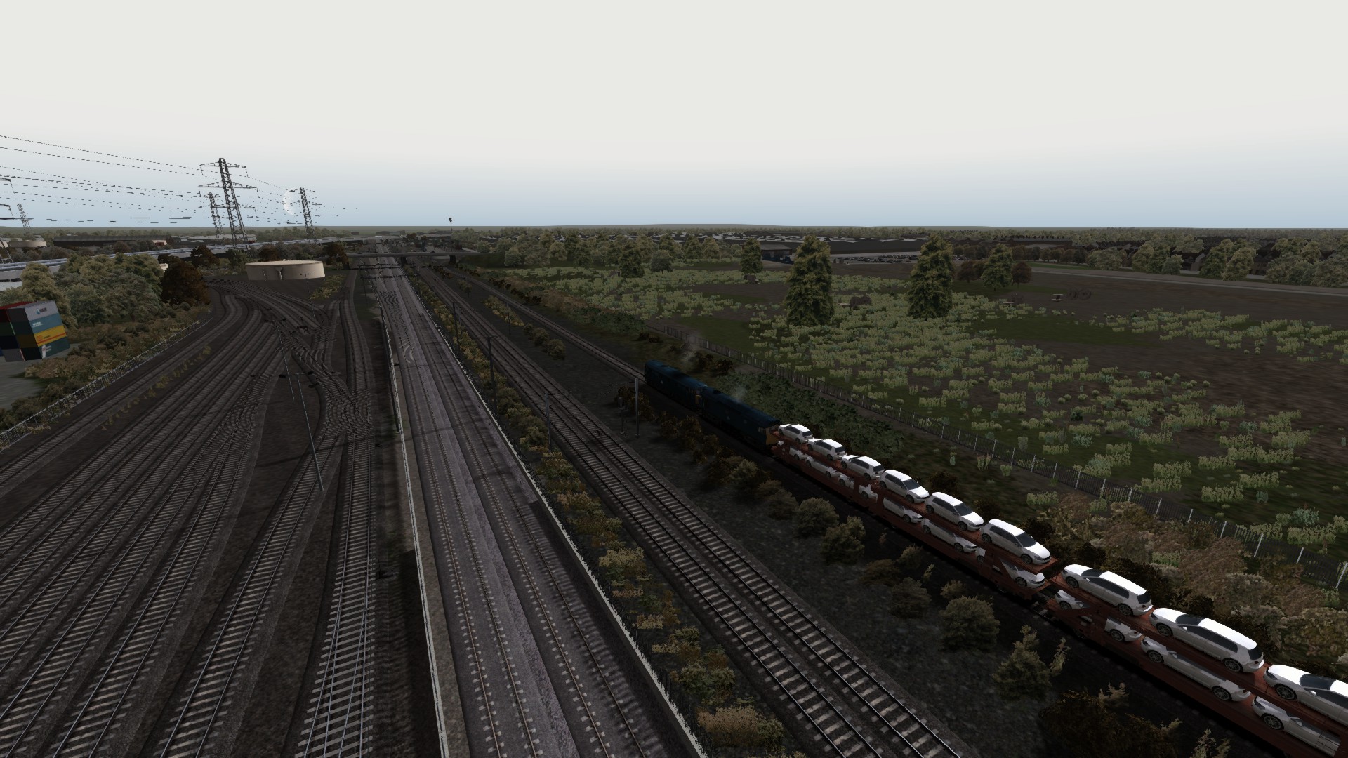 401 UK Railway tour North London Line and Goblin Lines Part 9 Dangenham Yard to Leyton Midland Road