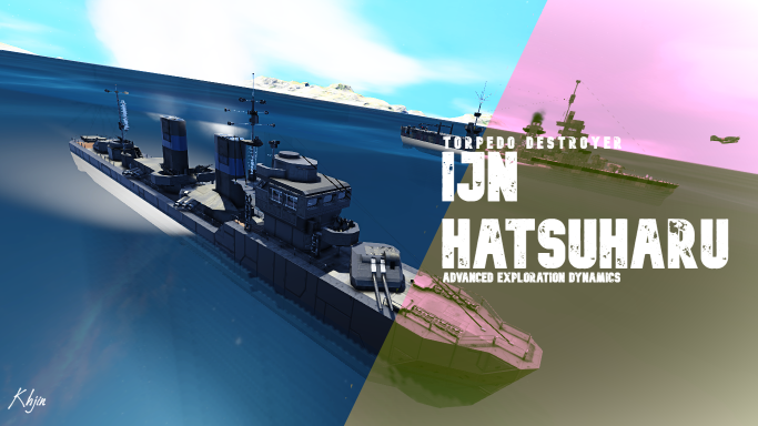 IJN Hatsuharu Torpedo Destroyer preview
