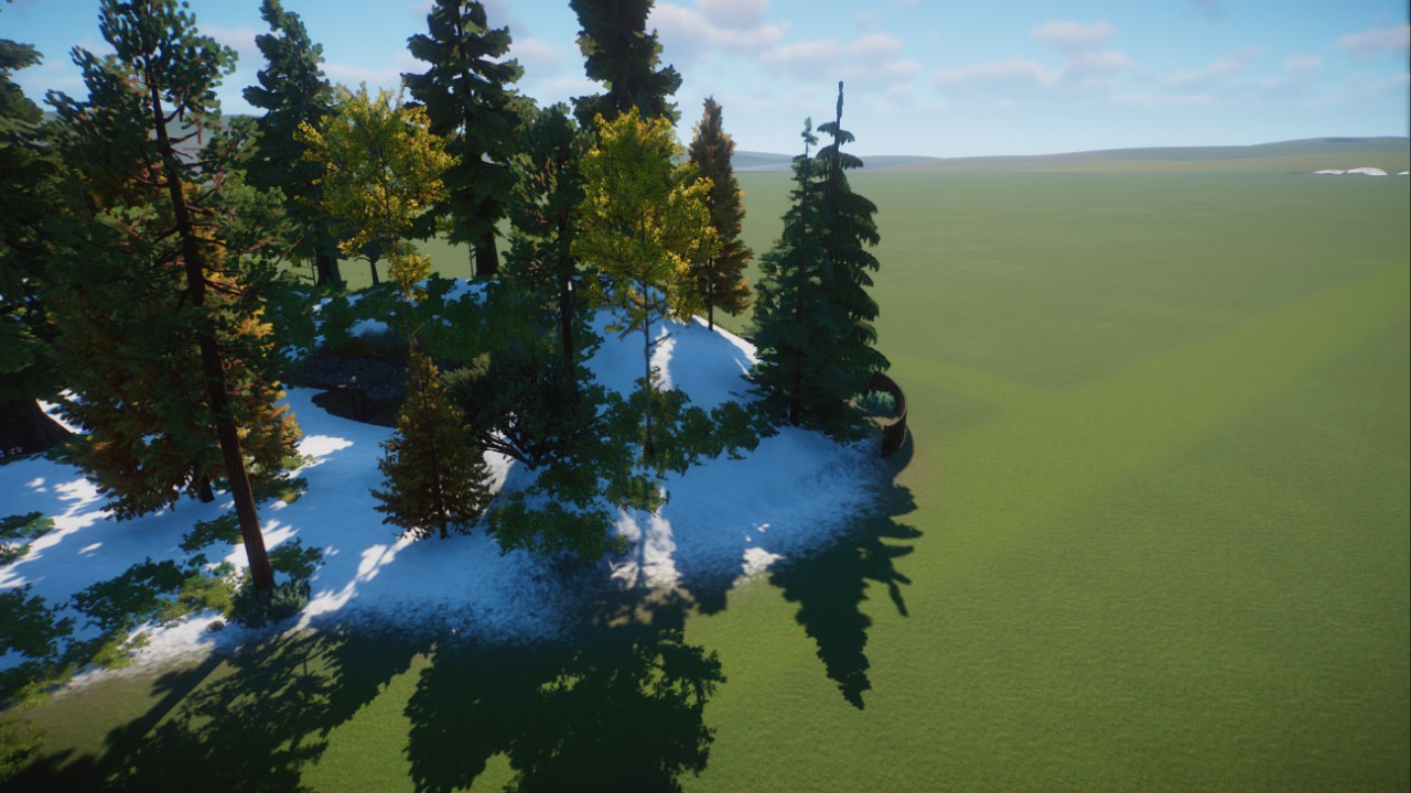 Rennes/Reindeer habitat