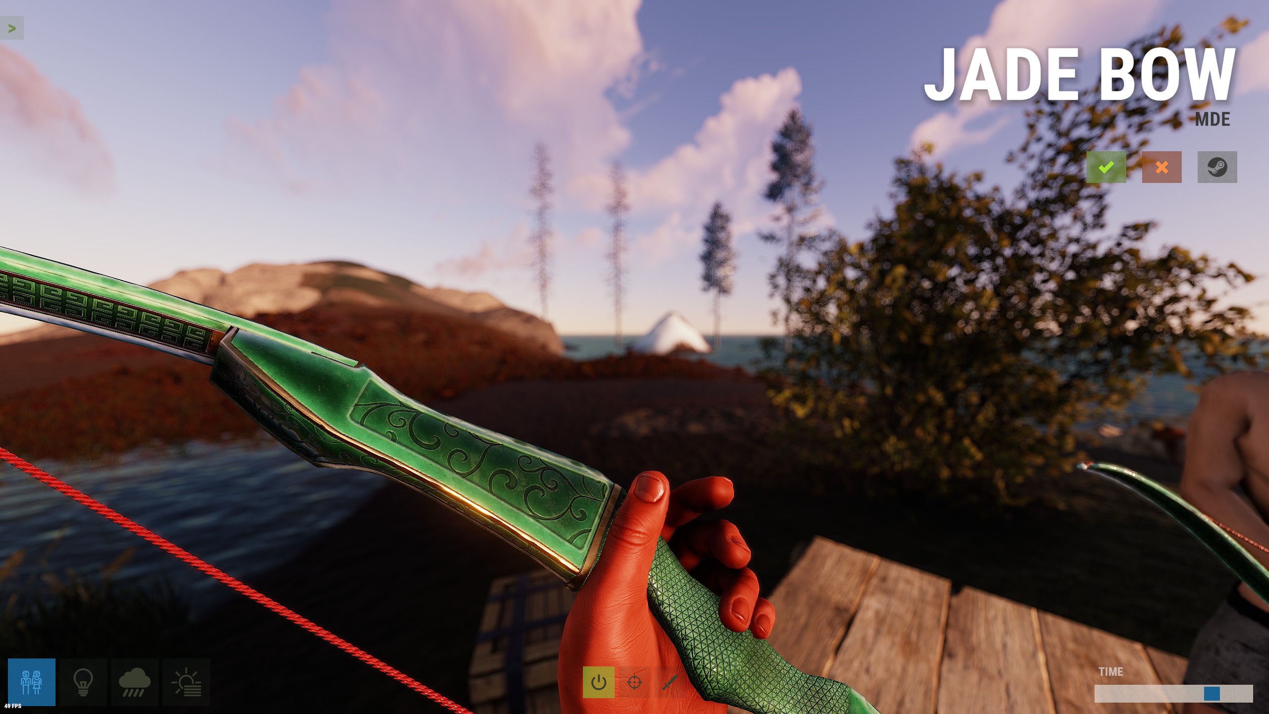 Jade Bow