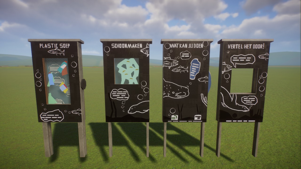 Plastic Soup Signs (dutch)