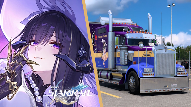 Kenworth W900 The Dahlia - Honkai: Star Rail [Combo Skin]