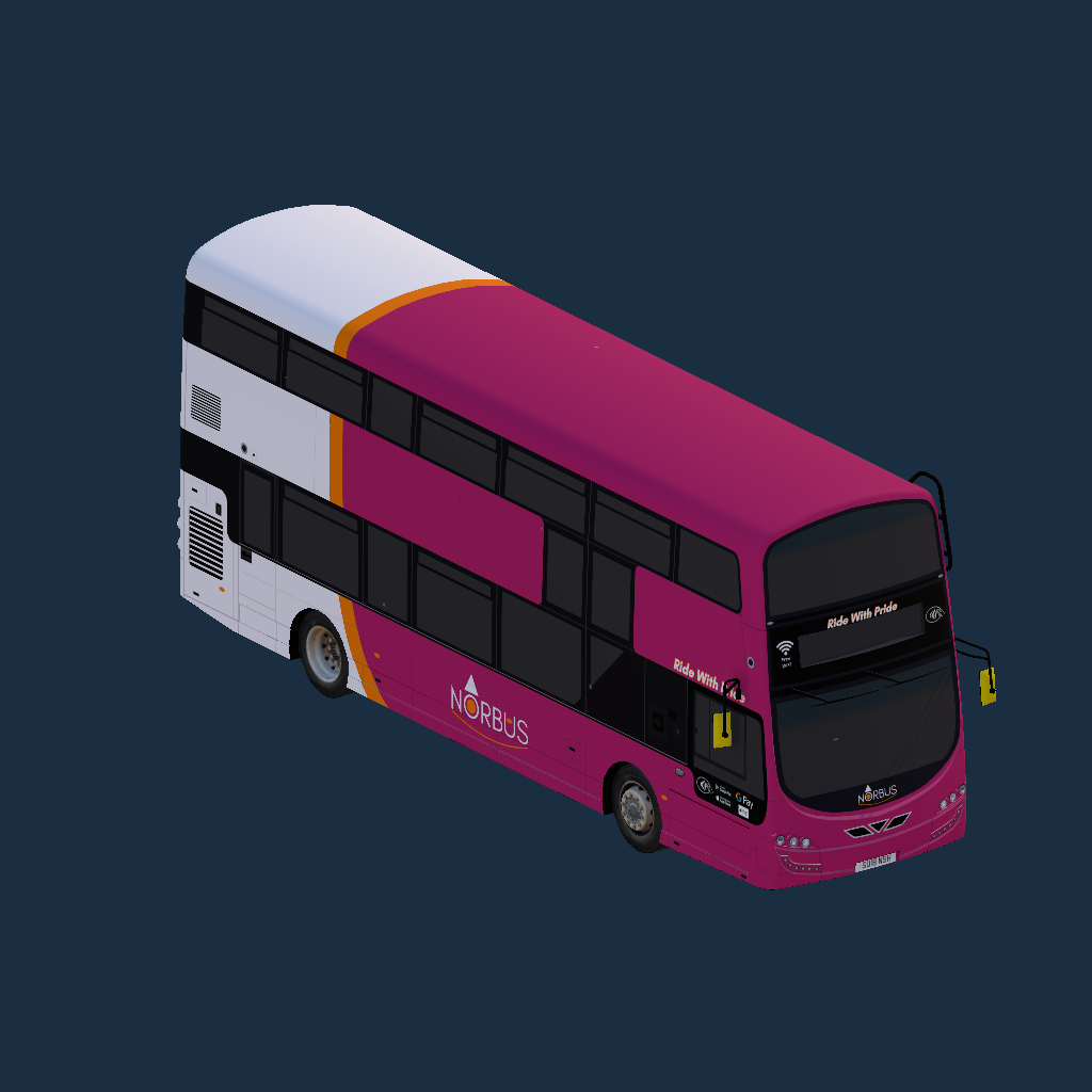 Wright Streetdeck Gemini 3 MK1 NorBus Corporate