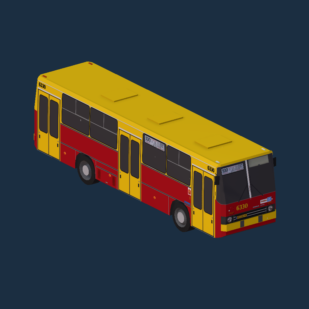 Ikarus 260.73A MZA Warszawa #6330