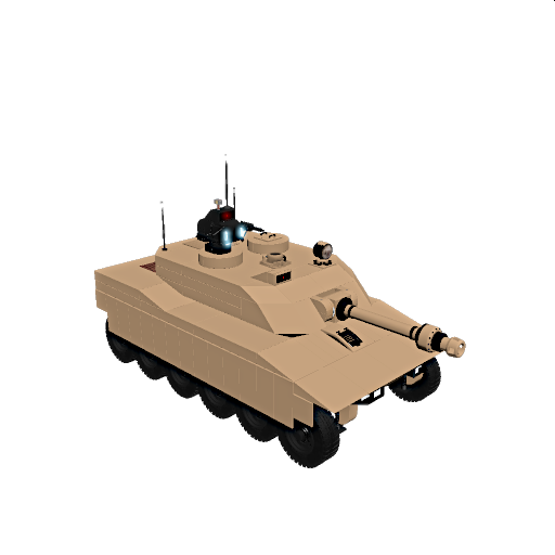 Basic Main Battle Tank (600 Complexity - 15 Cores)