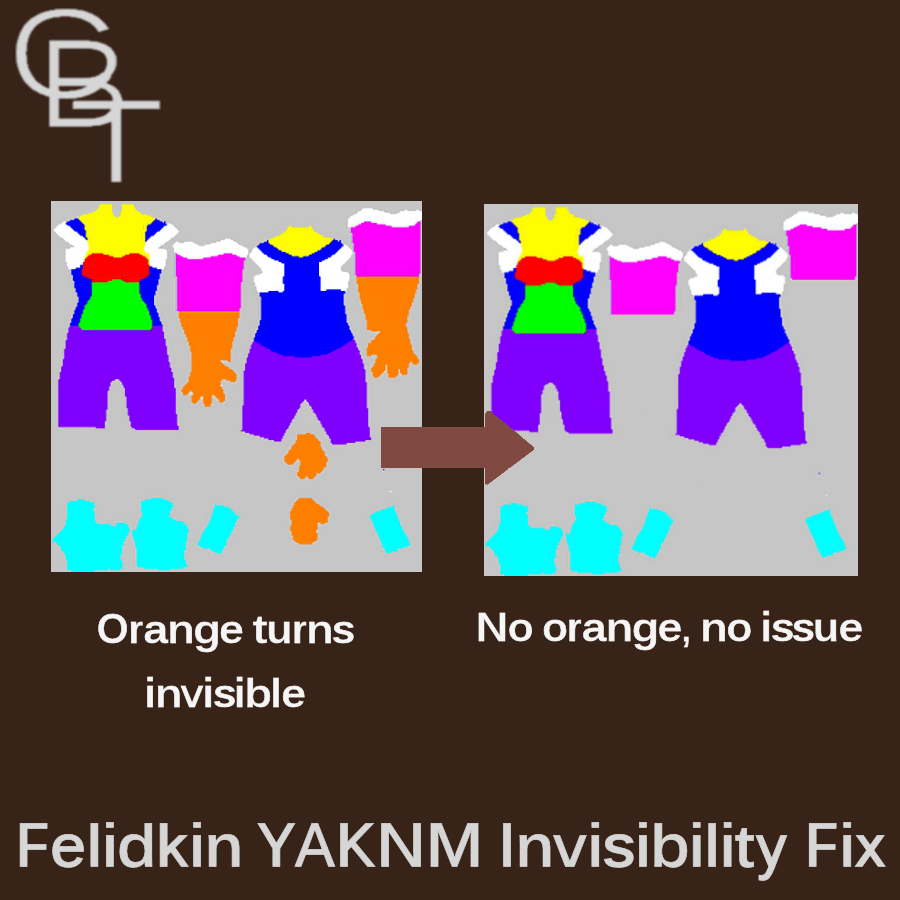 Felidkin YAKNM Invisibility Part Map Fix
