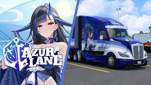 Kenworth T680 2022 IJN Unryuu - Azur Lane [Combo Skin]
