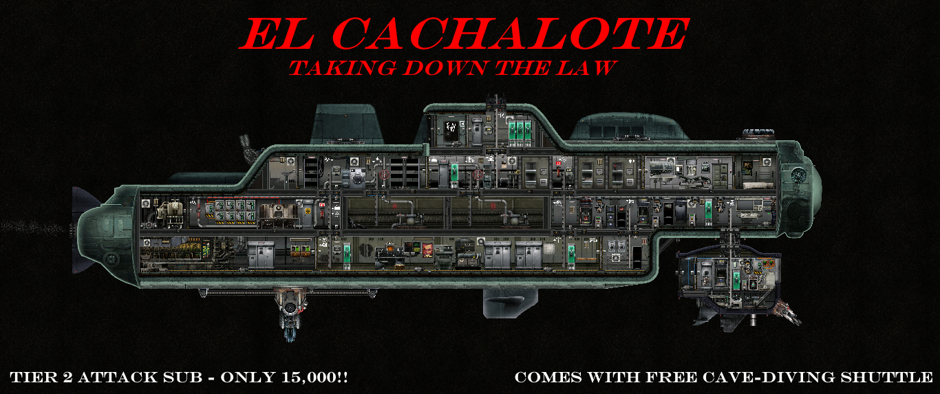 Cachalote Submarine – Barotrauma Mod