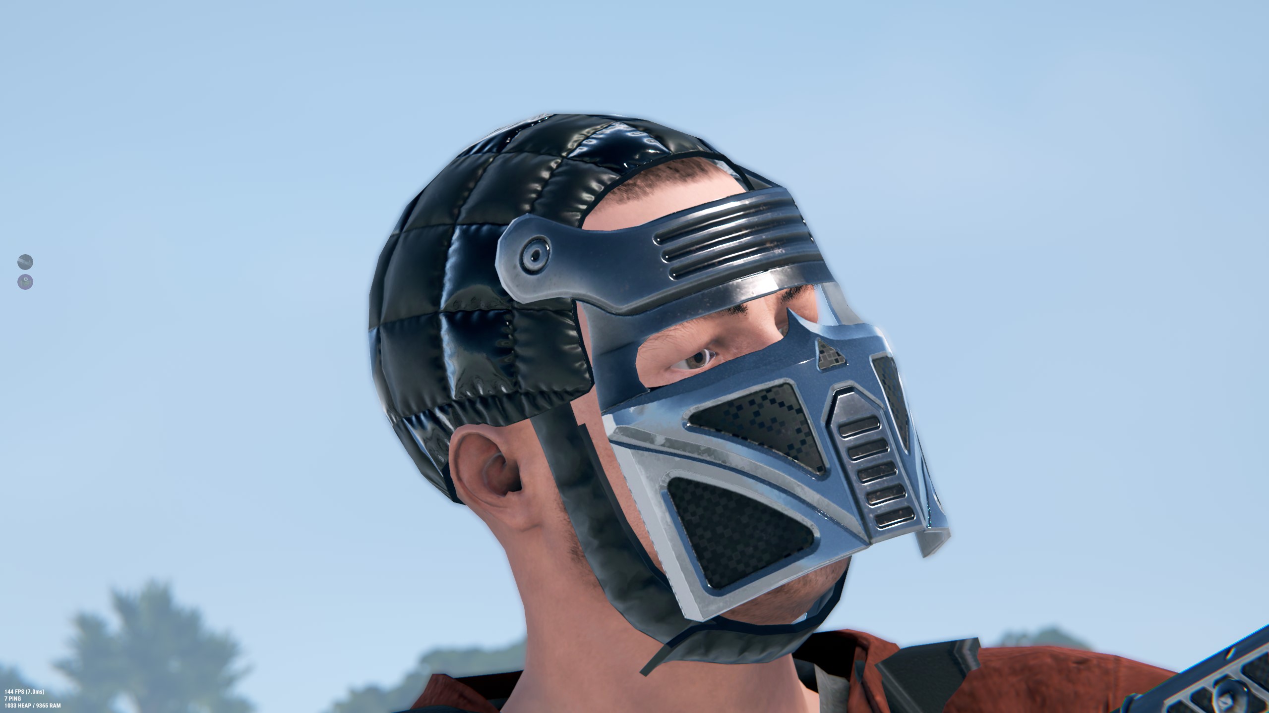 Black OPS Metal Facemask thumbnail 2