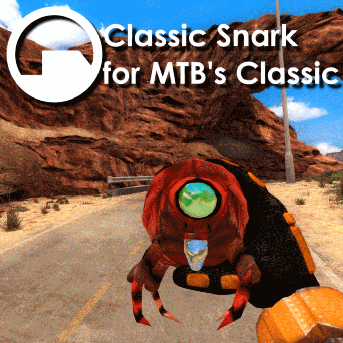 Classic Snark for MTB's Classic Anims (Default Hands)
