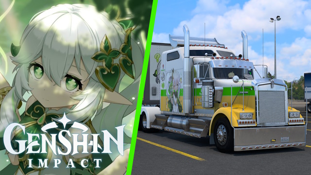 Kenworth W900 Nahida - Genshin Impact [Combo Skin]