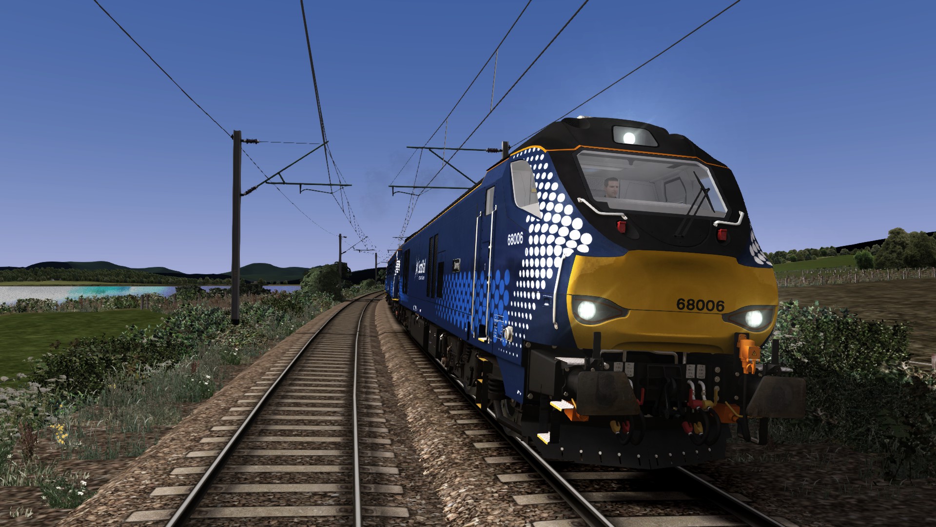 Class 68006 Upper Helensburgh to Airdrie