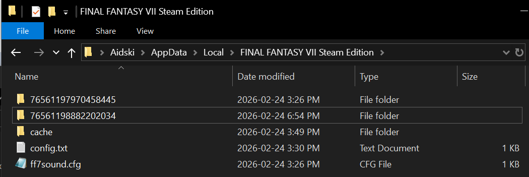 Steam Community :: Guide :: Final Fantasy VII Save Files