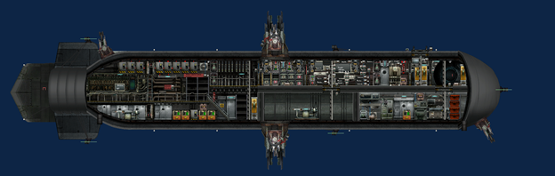 Ardent Class Attack Ship – Barotrauma Mod