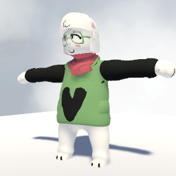 Ralsei with no hat!