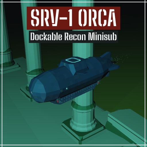 SRV-1 Orca Dockable Minisub