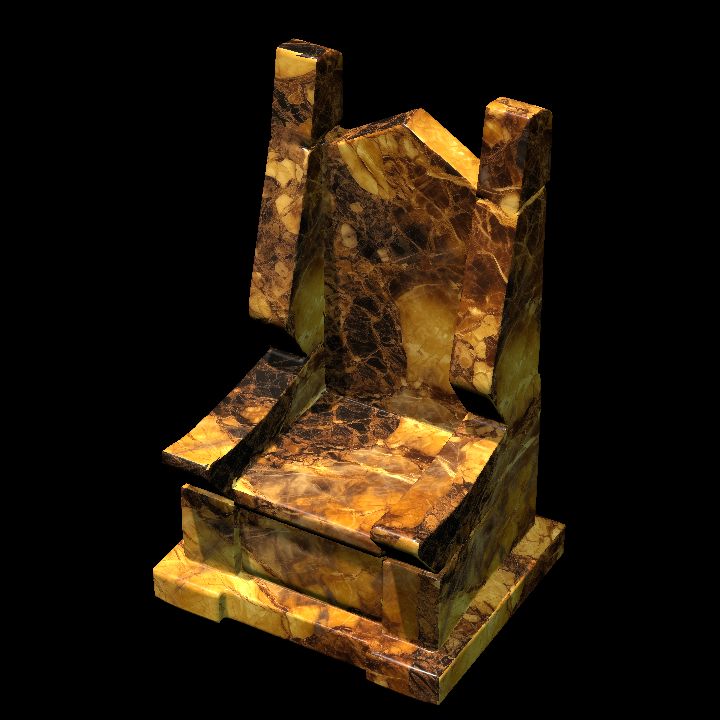 Throne, Amber Marble