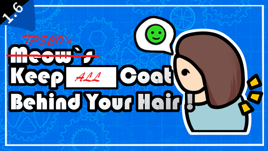 [TPSCO] Keep ALL Coat Behind Your Hair!