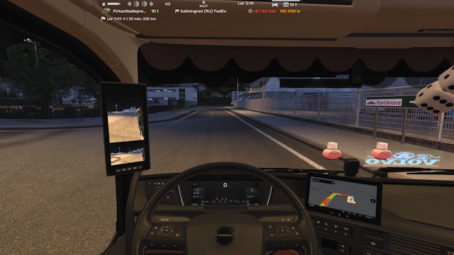 TOP BAR FOR ETS2 1.61 preview