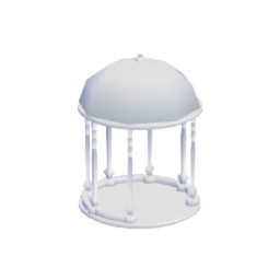 White gazebo