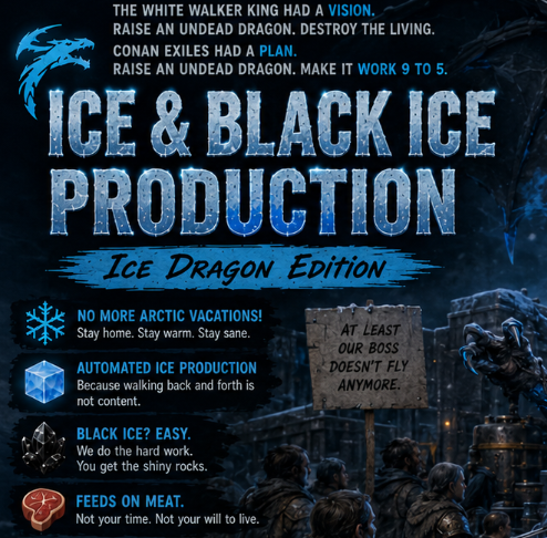 🐉 DEPRESSION FREE ICE & BLACK ICE PRODUCTION 🐉