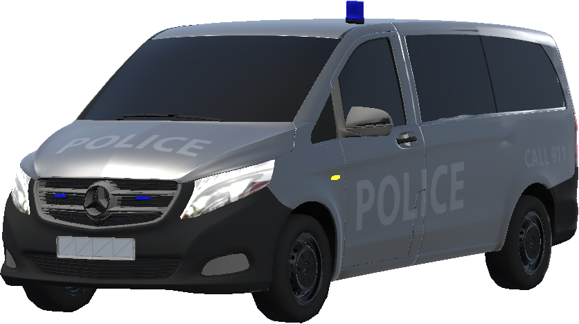 MB Ghost police van preview