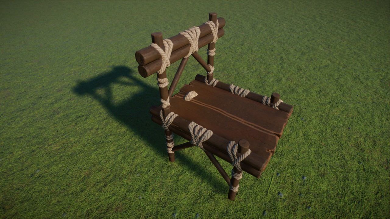 Wooden chair / Dřevěná židle