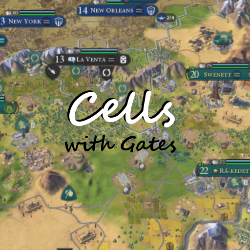 Map - "Cells" (With Gates)