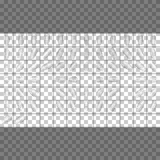 Horizontal Striped Thigh F