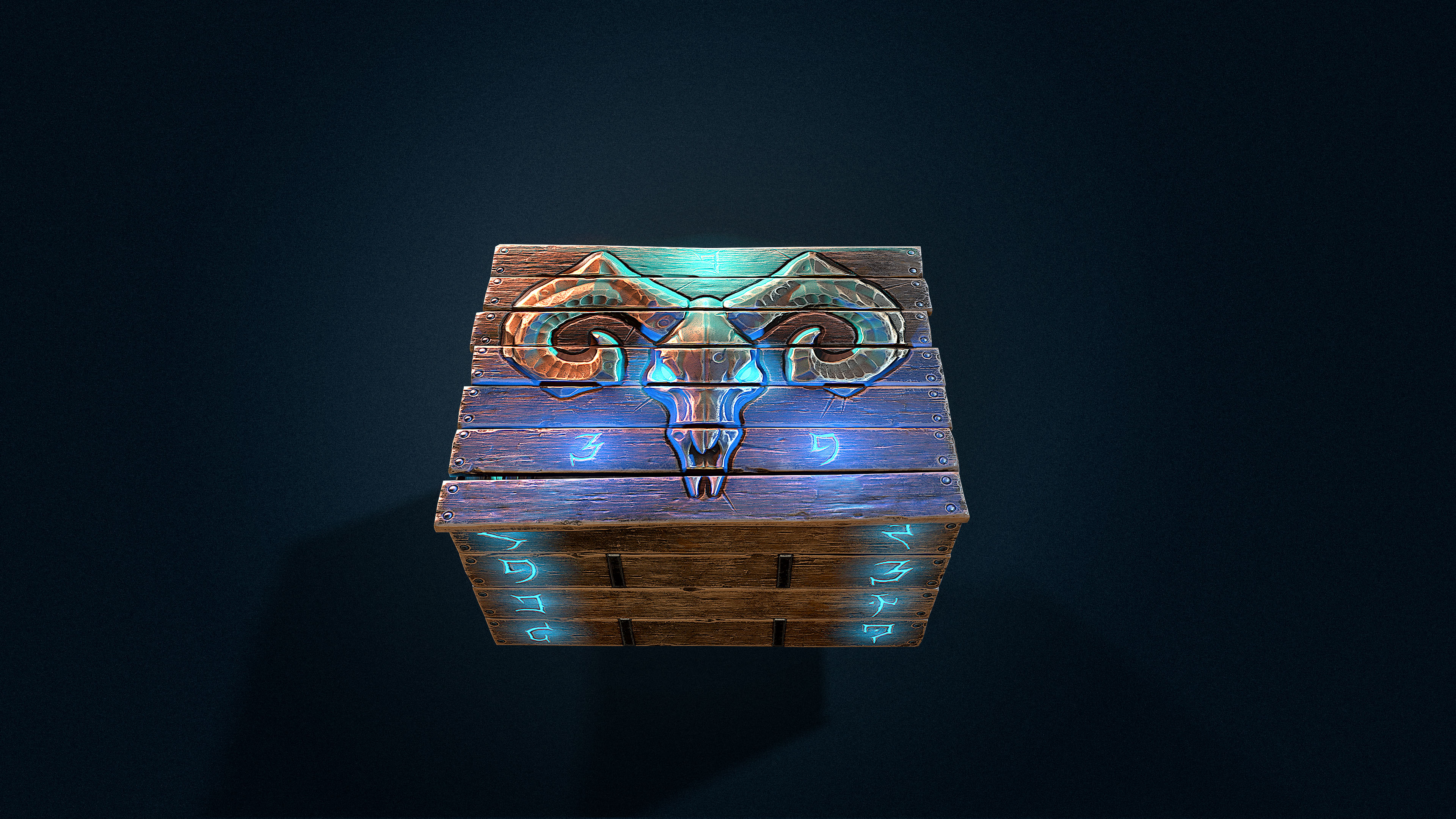 Glacial Visage Small Box