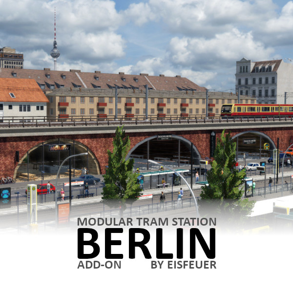 Berlin Add-On for the Modular Tram Station